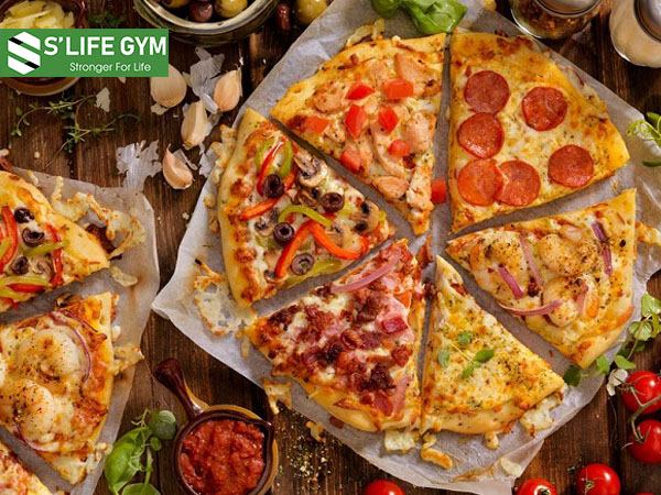 Pizza là món cần tránh sau khi tập gym