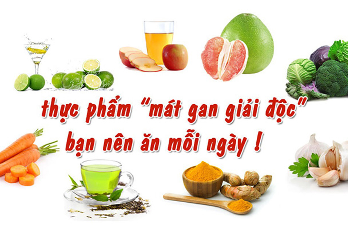 Note Ngay Lại Những Thực Phẩm Giải Độc Gan Vô Cùng Hiệu Quả