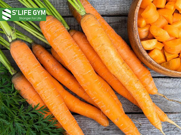 Thực phẩm giàu chất xơ quen thuộc: Cà rốt