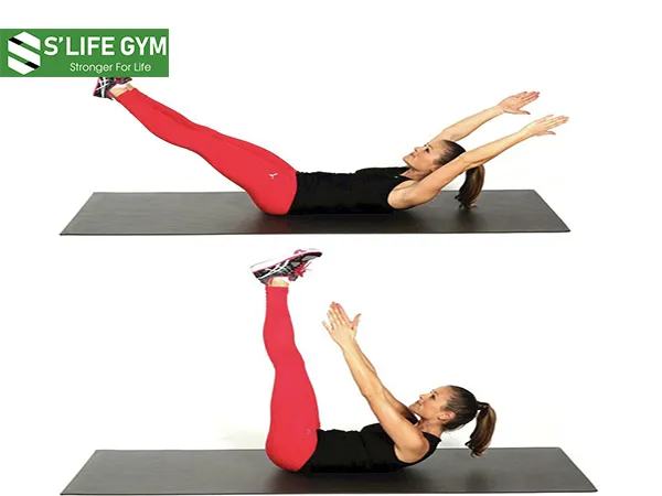 Bài tập giảm mỡ bụng hàng đầu - Bài tập Ankle Reaches