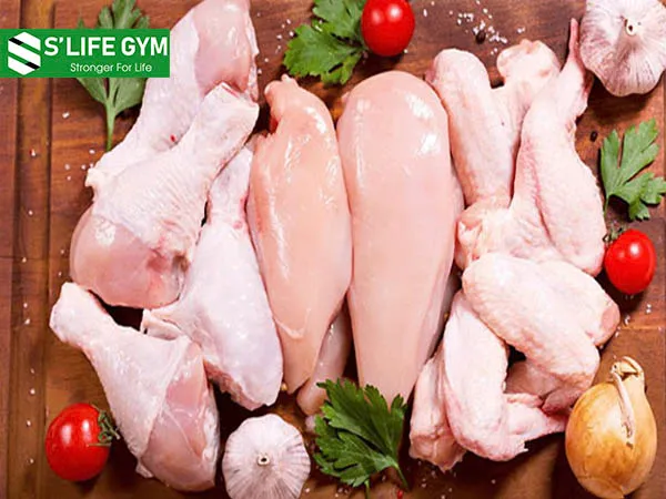 Thực phẩm tăng vòng 3 quen thuộc: thịt gà