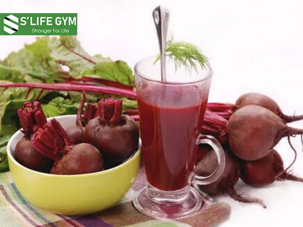 Nước ép củ cải đường giúp tăng cơ bắp