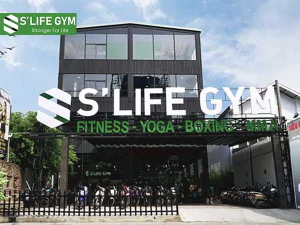 Phòng tập gym có không gian rộng và đầy đủ tiện nghi