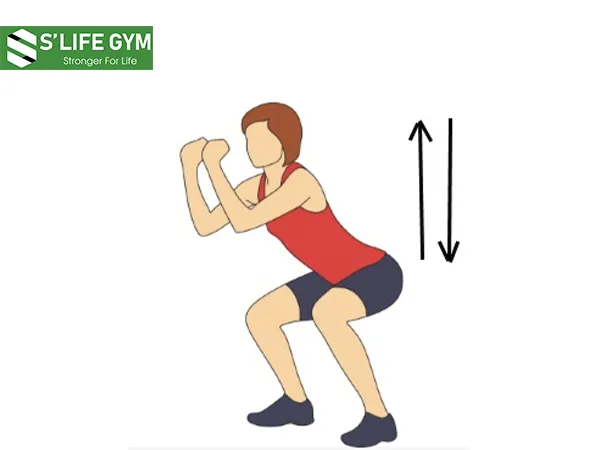 Bài tập chân thon gọn: Squat