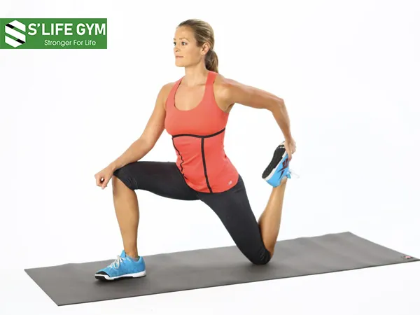 Kneeling Lunge Quad Stretch 