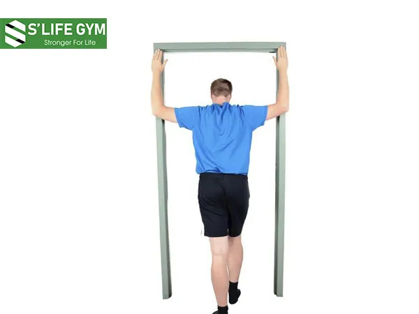 Wall Upper Chest Stretch