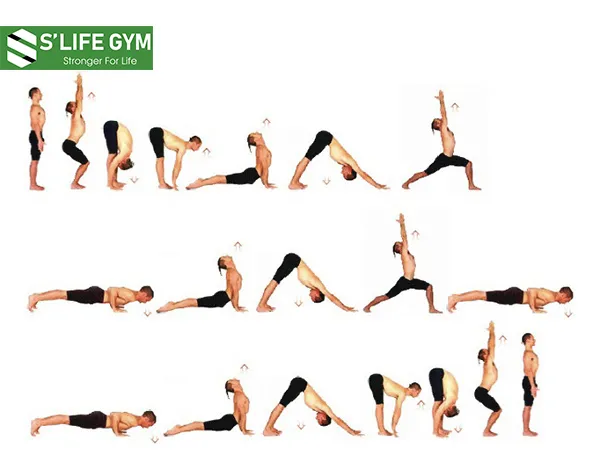 Tư thế yoga chào mặt trời - Surya Namaskar