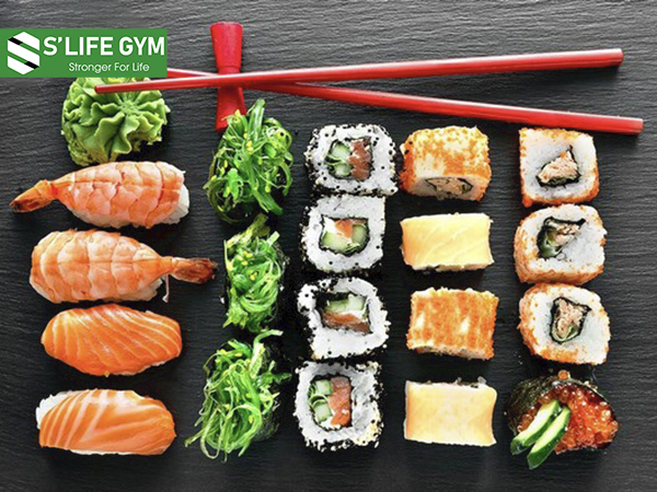 Sushi giúp bạn tăng cân nhanh chóng