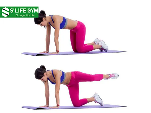 Bài tập giảm mỡ đùi: gập gối co chân