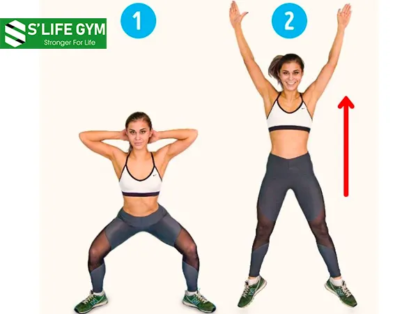 Nhảy cao - một trong những bài tập loại bỏ da sần vỏ cam