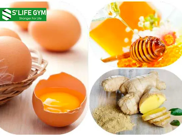 Phương pháp tăng cân bằng mật ong, trứng gà và gừng