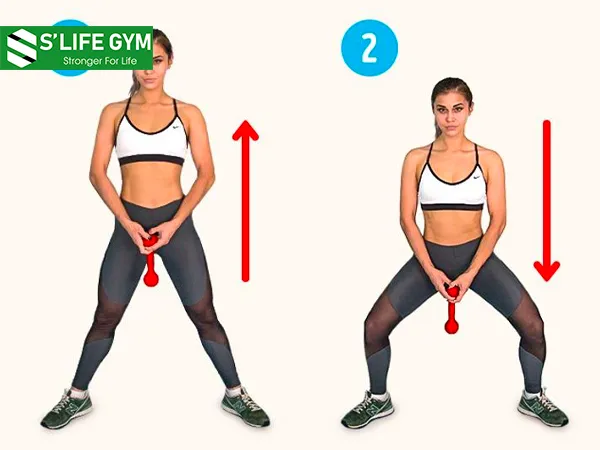 Tập với tạ nhỏ - bài tập loại bỏ da sần vỏ cam đơn giản