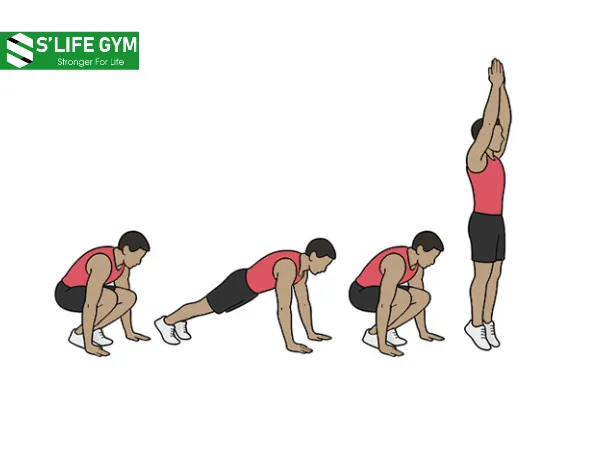 Bài tập toàn thân, giúp tăng sức bền và đốt mỡ nhanh