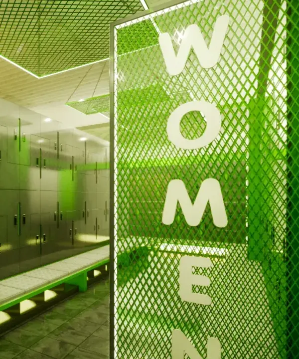 phòng tắm tại S'Life Gym